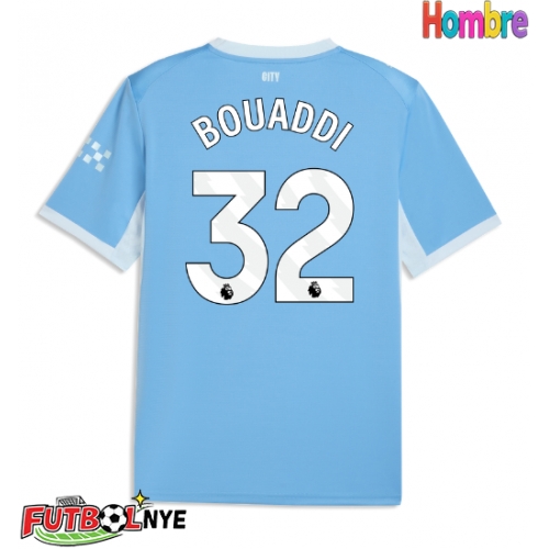 Camiseta Manchester City Ayyoub Bouaddi #32 Primera Equipación 2026-27 manga corta
